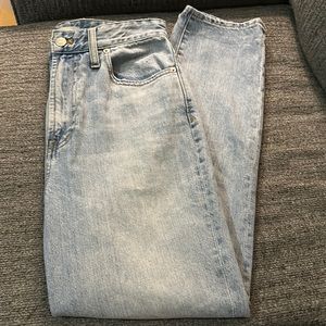 Madewell The Curvy Perfect Vintage Jean Fitzgerald Wash Minor Distressing
